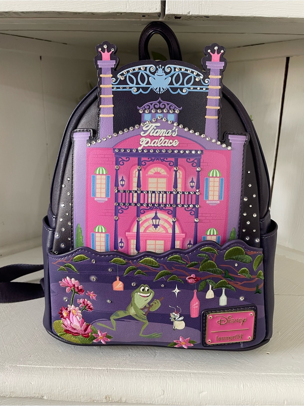 Tiara's Palace Pink and Purple loungefly Backpack